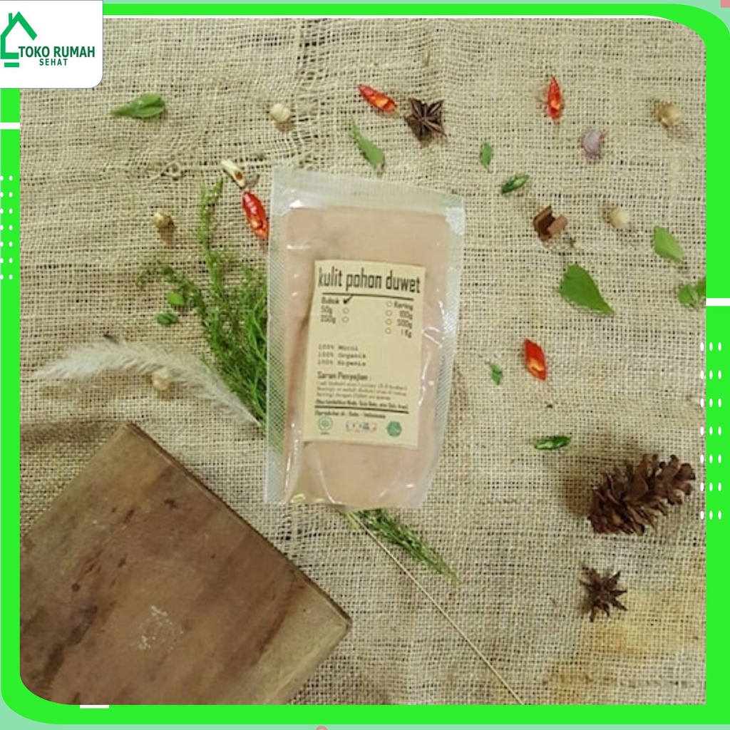 

KULIT POHON DUWET BUBUK 100 GRAM -Syzygium Cumini - MURNI - JSR