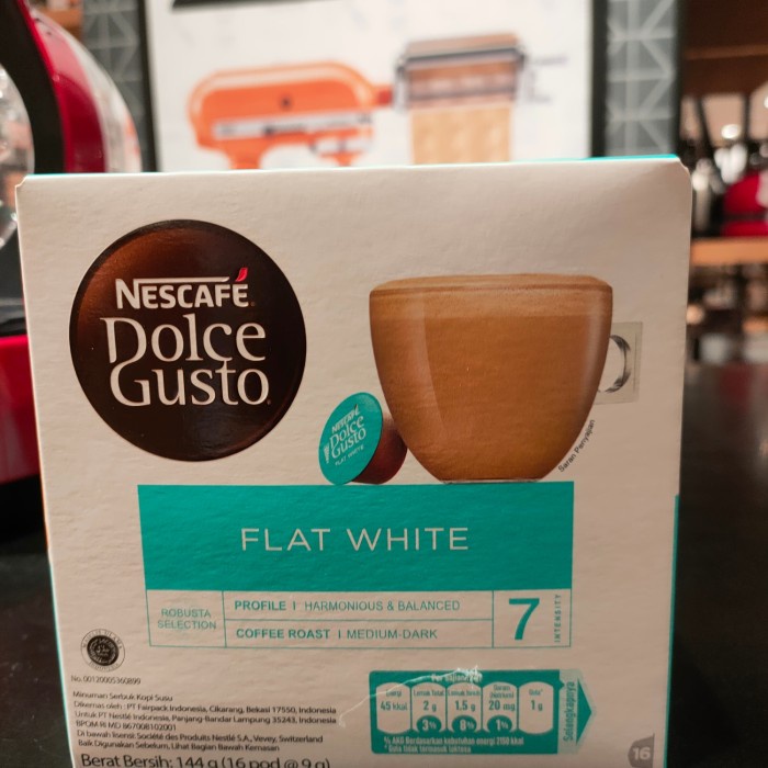 

Kopi - Coffee Capsule Nescafe Dolce Gusto Flatwhite