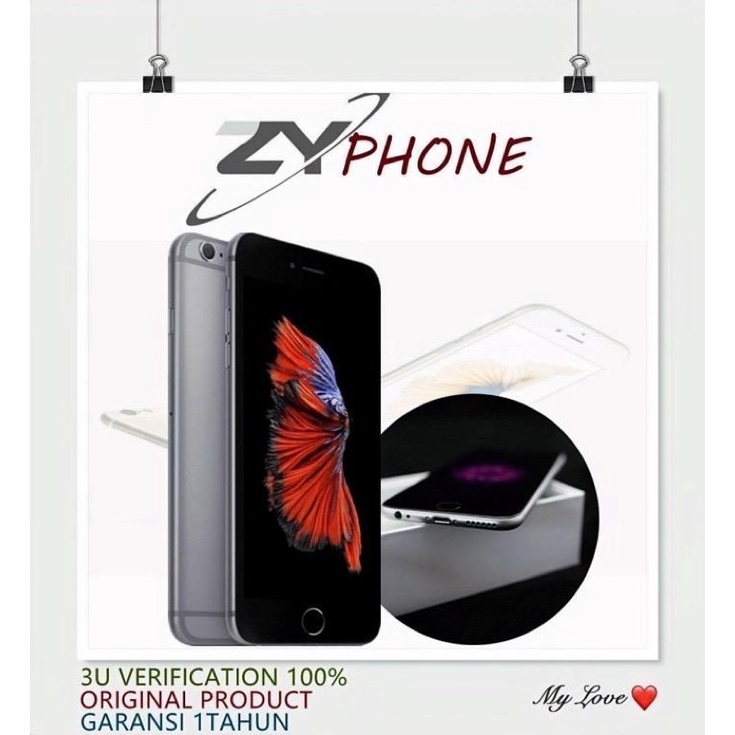 6s plus 128gb gsm lte 4g new baru all sim silent fullset original garansi 1 tahun