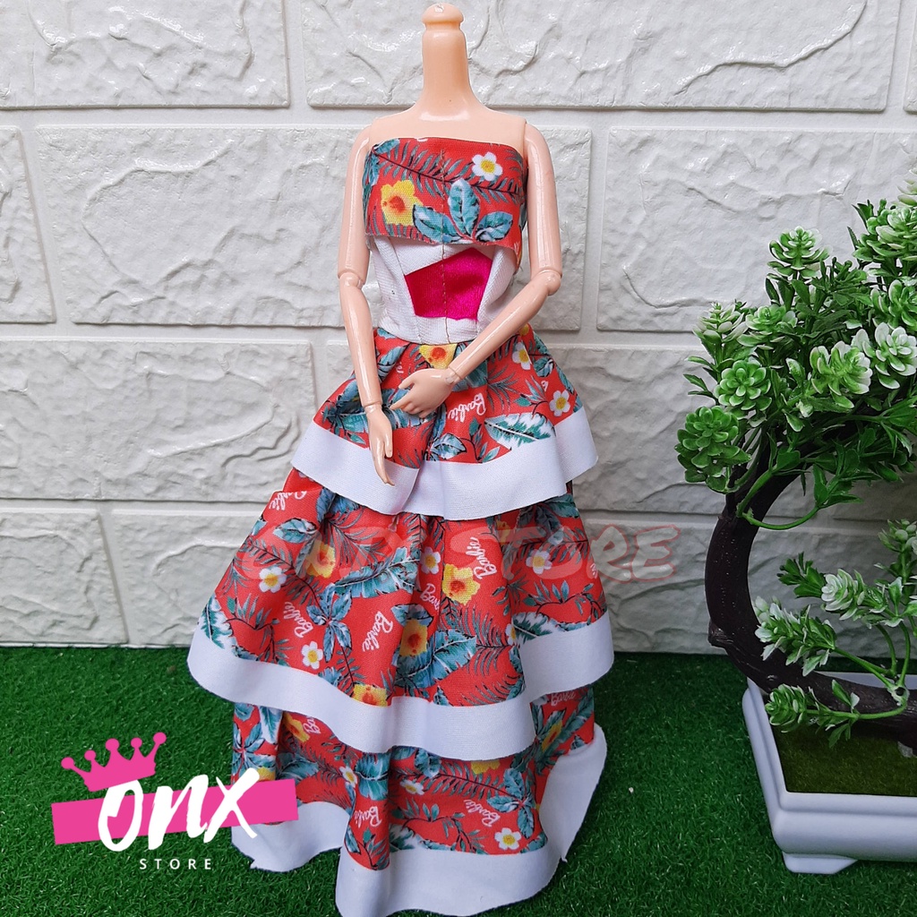 BAJU BONEKA BERBIE MAINAN BERBIE ANAK PEREMPUAN