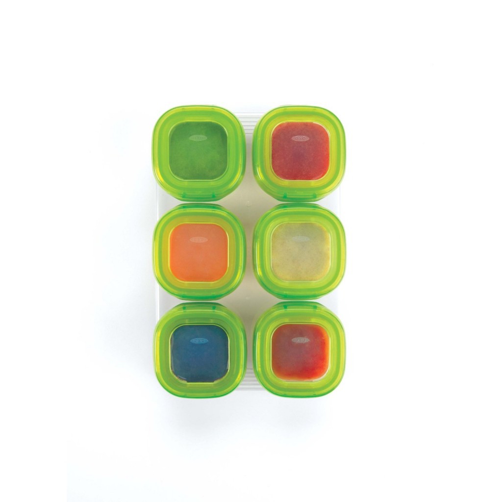 Baby Blocks Freezer  Storage Containers 2 OZ