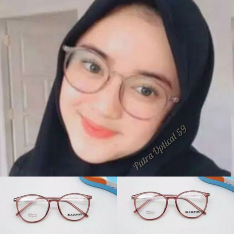 FRAME KACAMATA WANITA 8136 | FRAME KACAMATA MINUS | ANTIRADIASI |