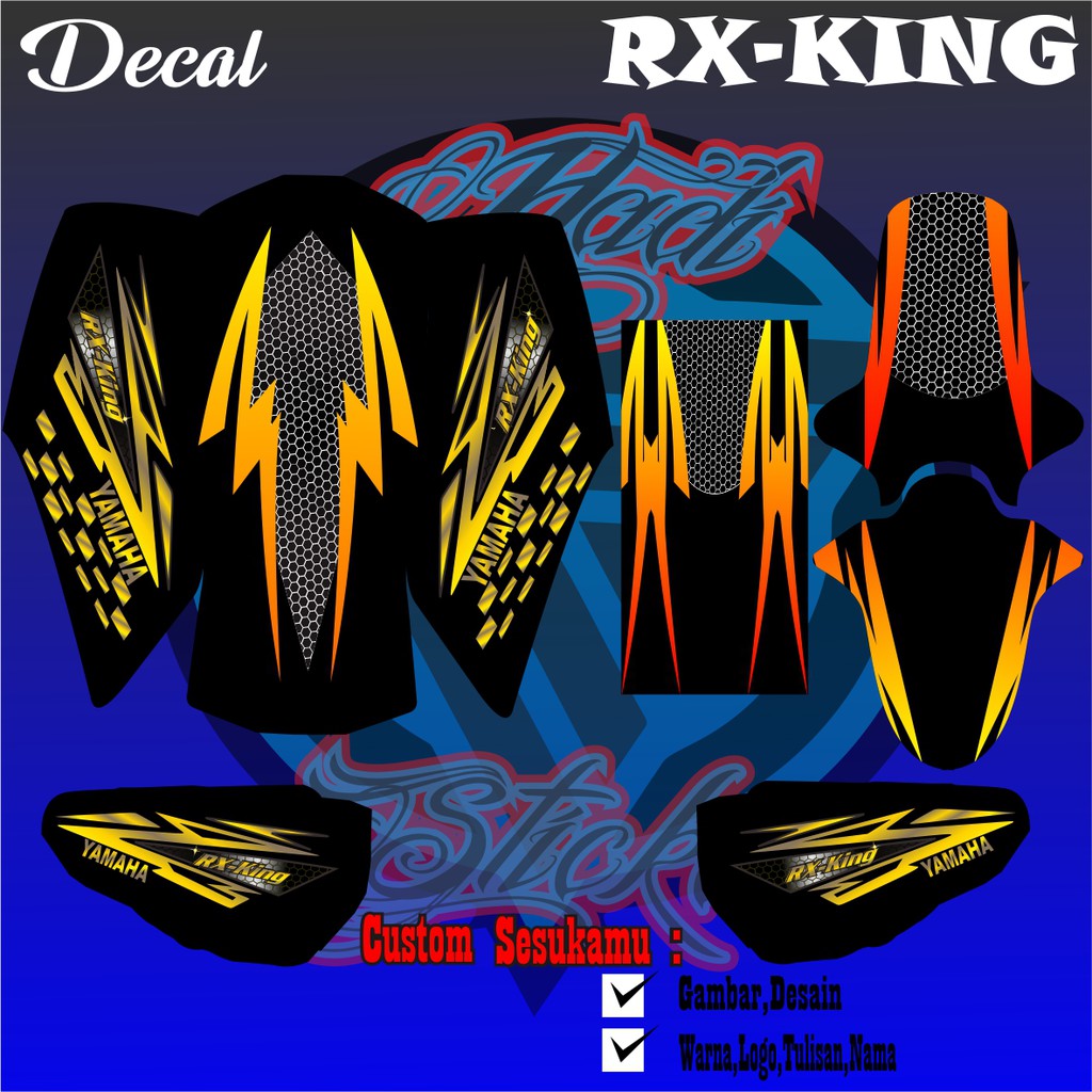 Stikcer Decal/RX-KING CUSTOM/Sticker