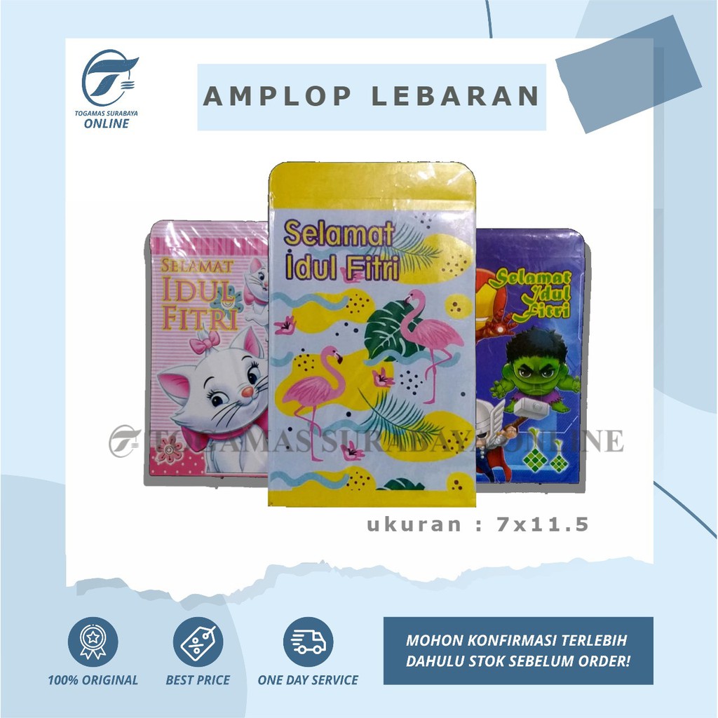 

AMPLOP ANGPAU UANG LEBARAN isi 10 MEDIUM