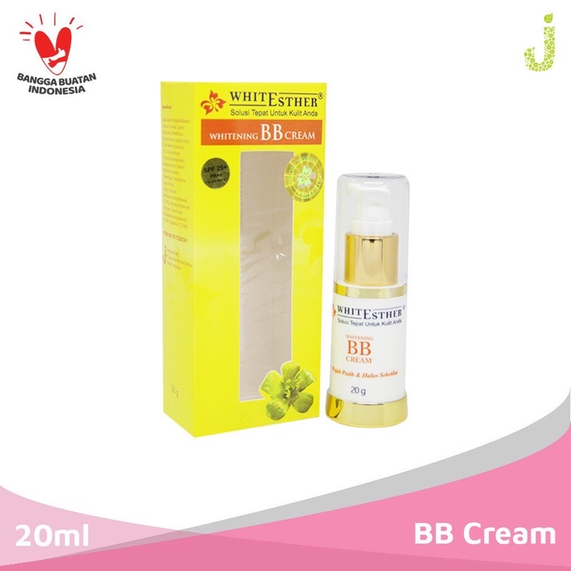 GROSIR BPOM WHITESTHER WHITENING BB CREAM 20ML PRODUK ORIGINAL