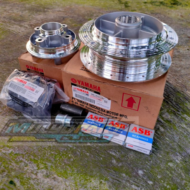 TROMOL BELAKANG RX KING ORIGINAL BARU BUBUT CNC ATAU GILAP