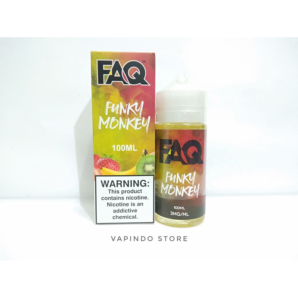 [100ML] FUNKY MONKEY 100ML 3MG BY EJM USA LIQUID VAPOR EJUICEMURAH