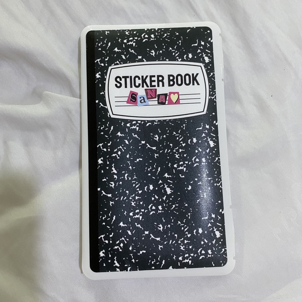 Kotak Stiker Box / Buku Composite Book / Loker Locker by @peachkiss.xo