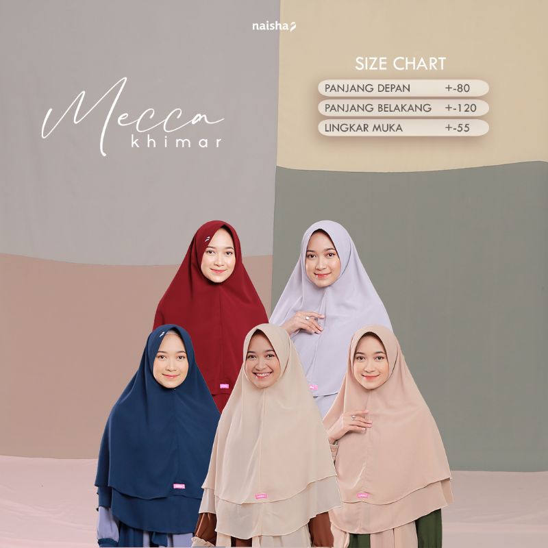 Mecca Khimar Dewasa Naisha Official