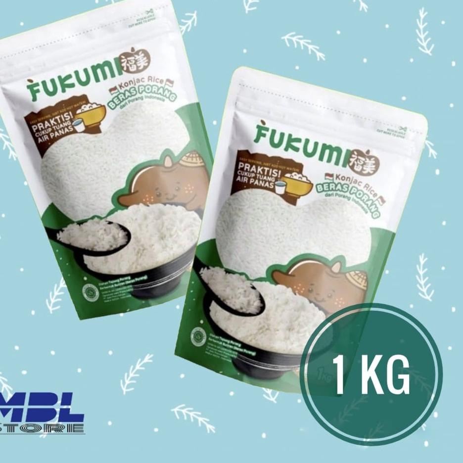 

オ FUKUMI BERAS PORANG POUCH 1KG Miliki