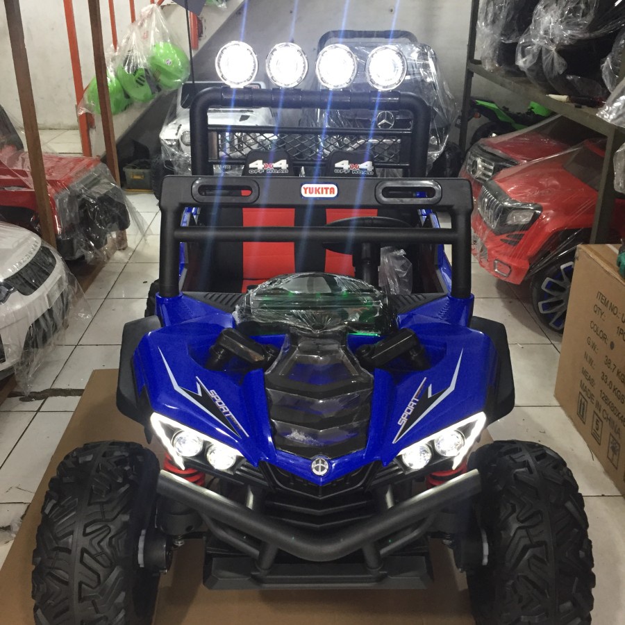 Mobil Aki Mainan Anak Remote Control UTV Spider Yukita 870 12 Volt Garansi Termurah-1