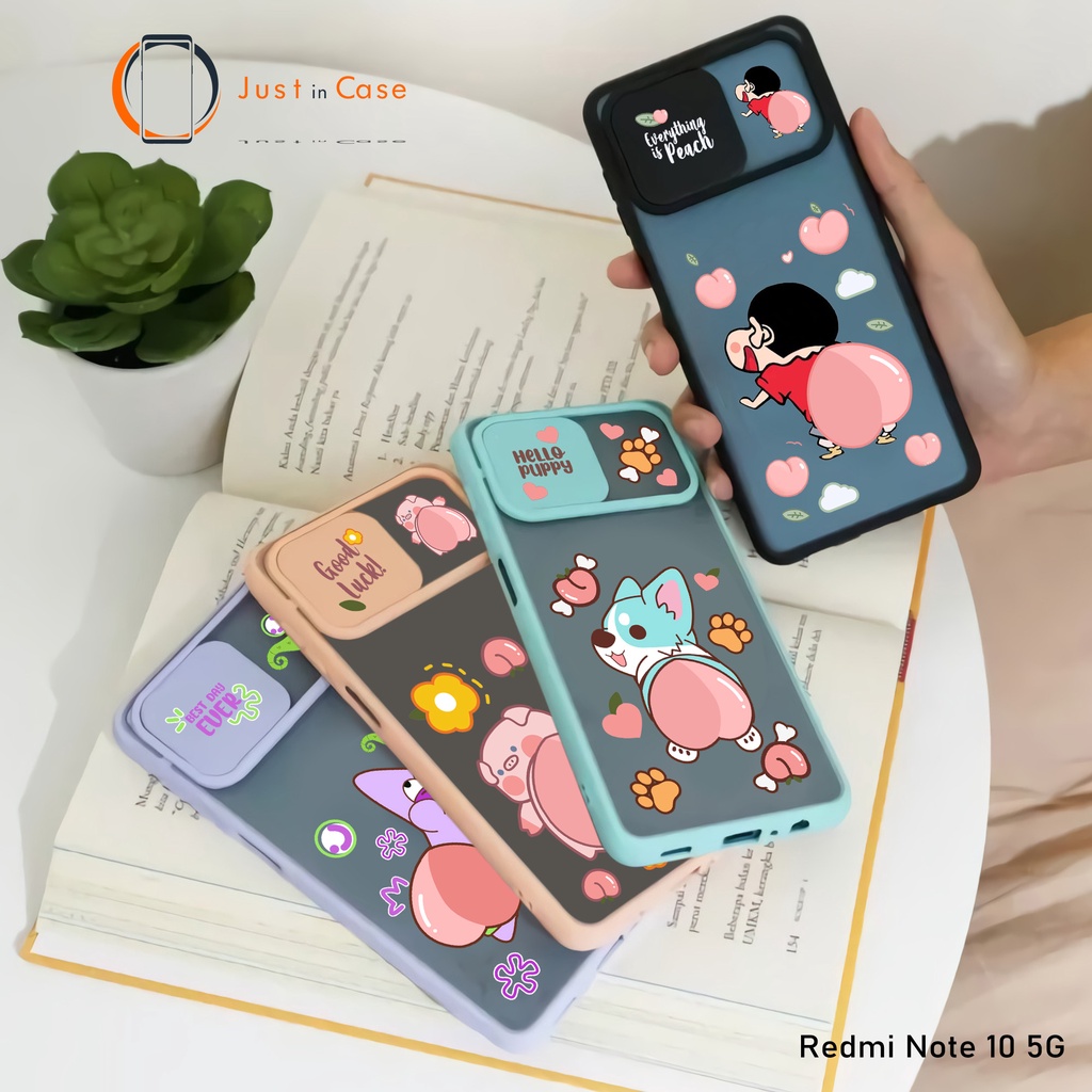 Case Slide (KG4) Softcase Macaron XIAOMI REDMI POCO M3 M4 X3PRO NFC REDMI 10 8 8A 9 9A 9C NOTE 10 4G 10 5G 11 5 7 8 8 PRO 9 9 PRO