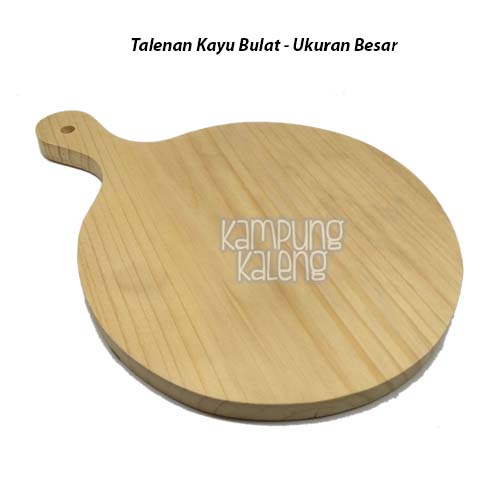 Talenan Kayu Bulat - Ukuran Besar