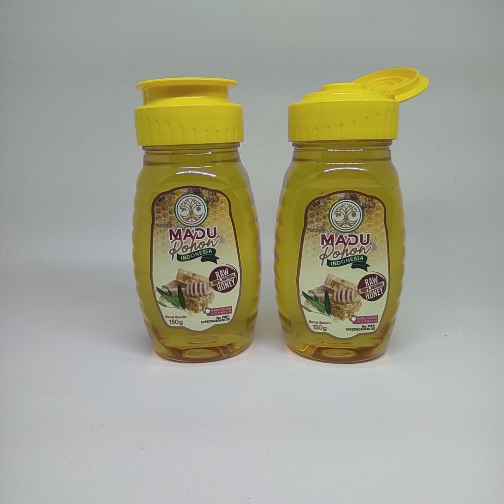 Madu Hutan Original 100% Alami 150 gram - Madu Asli Dari Sarangnya 100% Tanpa Campuran Murni Honey Bee Pollens