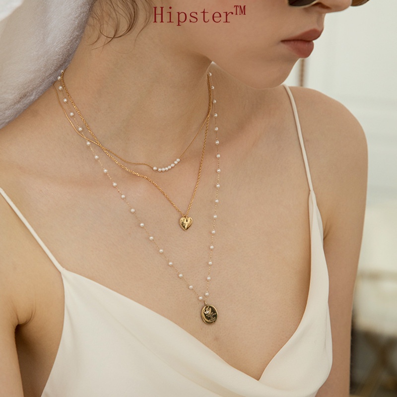 French Niche Natural Pearl Necklace Cold Style Light Luxury Necklace