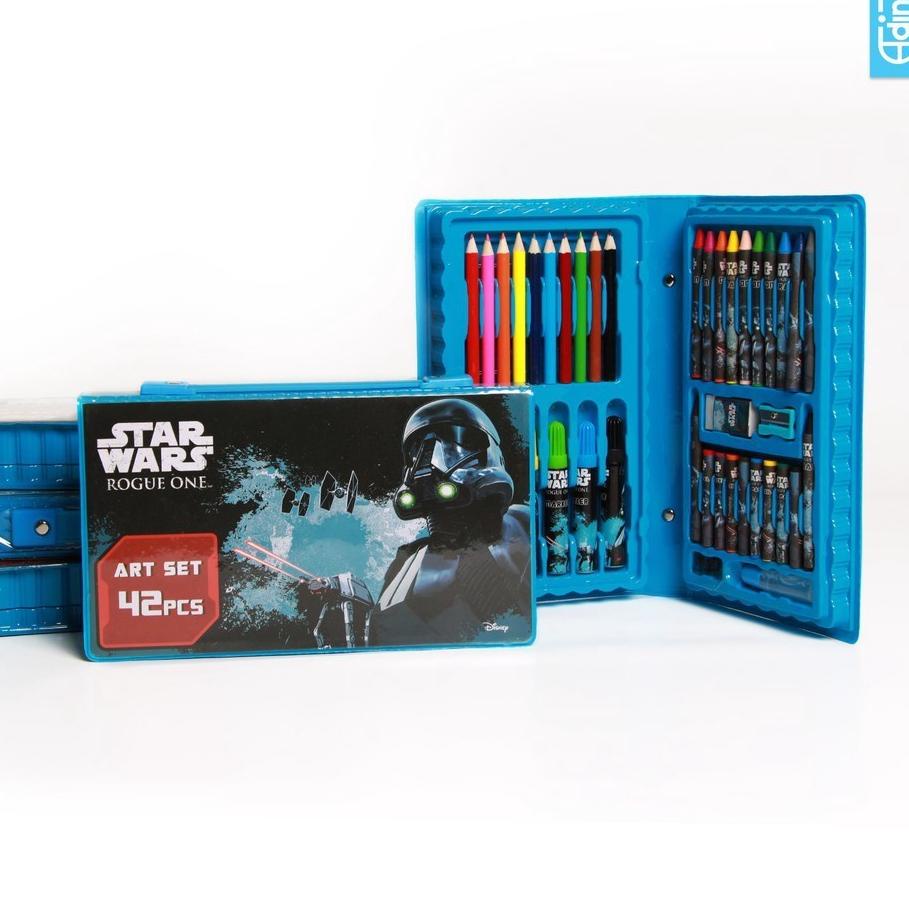 

Model Baru Star Wars Art Set 42 pcs Adinata / Alat Mewarnai 2092 !