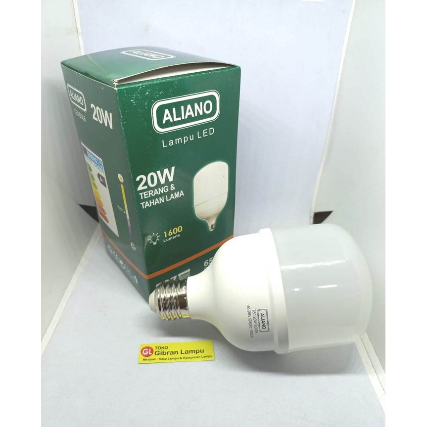 Lampu LED Aliano 20w - Bohlam LED Bulb 20 Watt - Lampu LED Murah Bagus