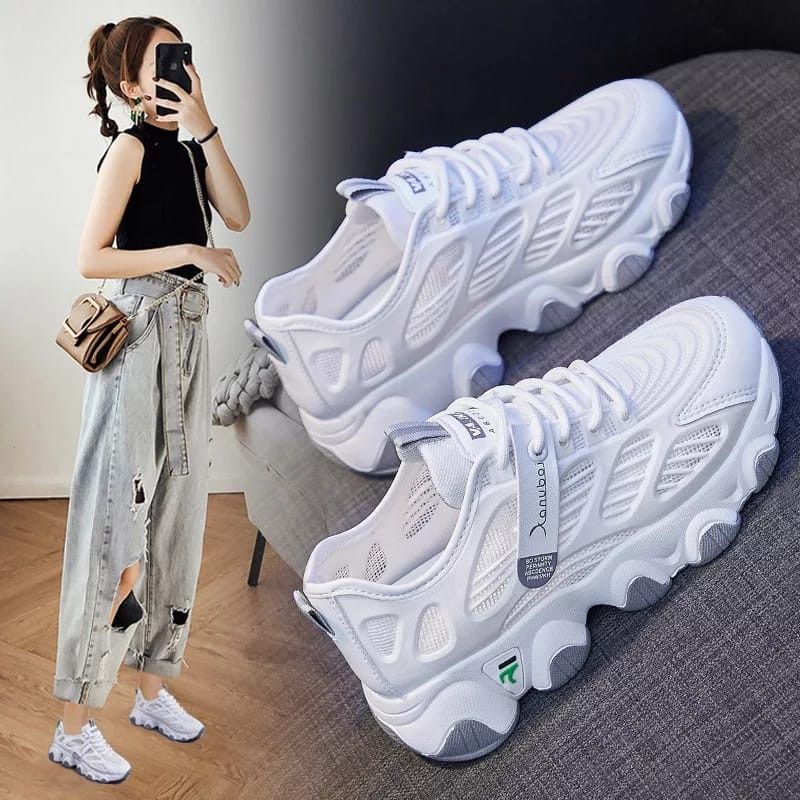 Sepatu Sneakers Wanita Wanwoo Press