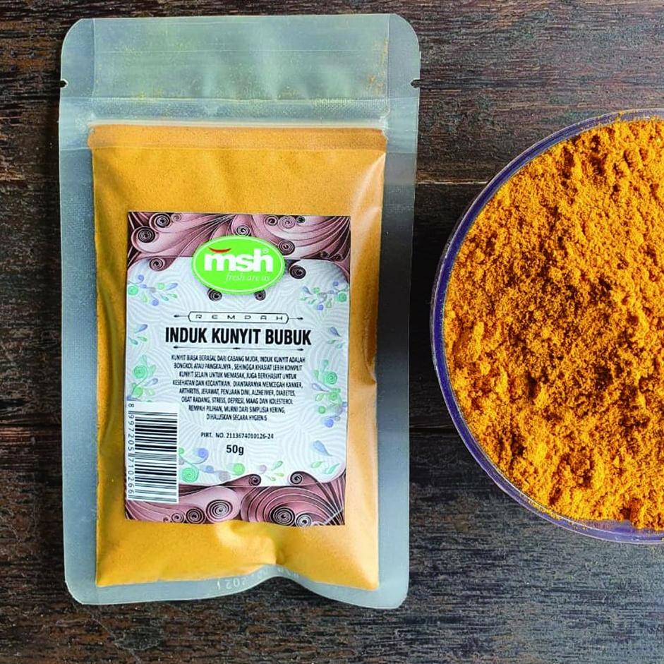 

Dapatkan Promo!! MSH Induk Kunyit Bubuk 50 g 764UMWY