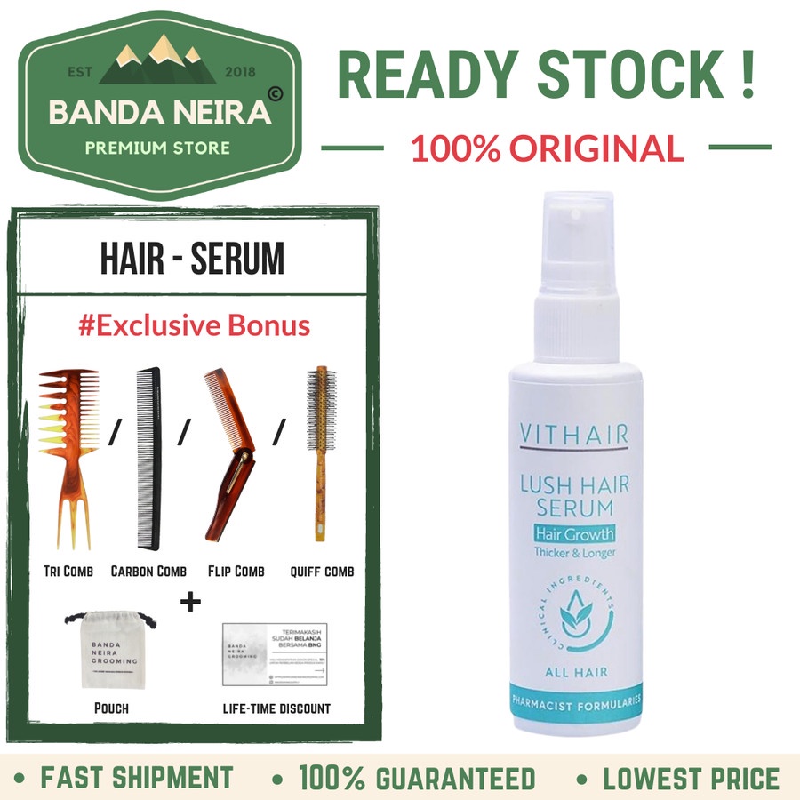 VITHAIR Lush Hair Serum Penumbuh Rambut & Mengurangi Rontok