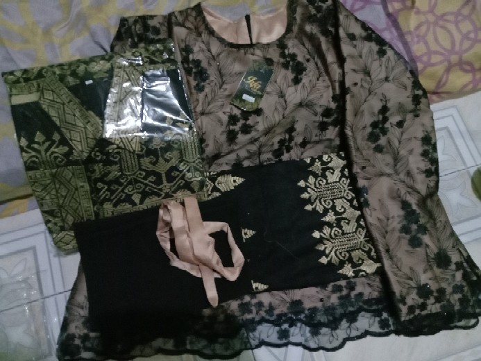 Ada Jumbo !!!! Shopashop Solo Batik Kebaya Couple Aldera Prodo Tulle Mutiara Adera Maura Couple