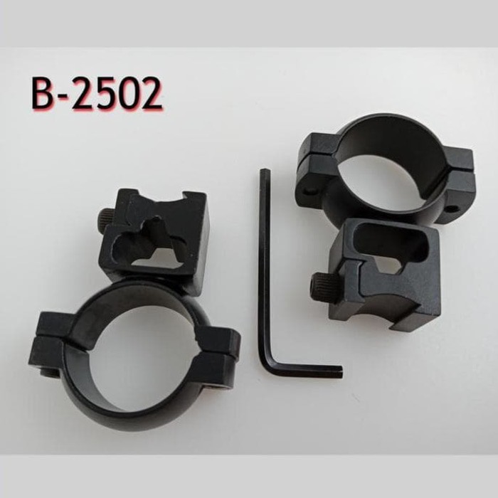 MOUNTING SET UNTUK PENYAMBUNG SCOPE ATAU SENTER B-2502