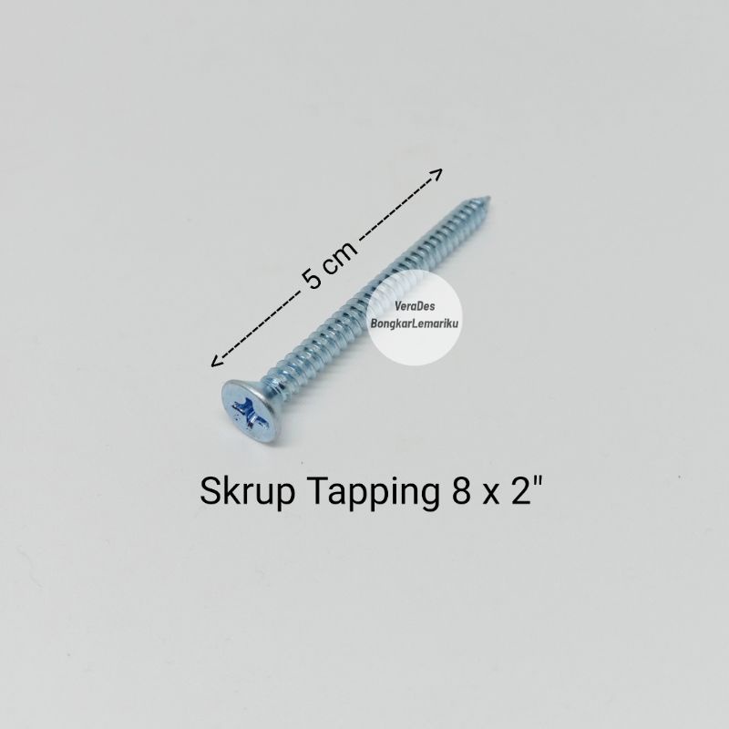 Skrup Tapping 8 x 2&quot;