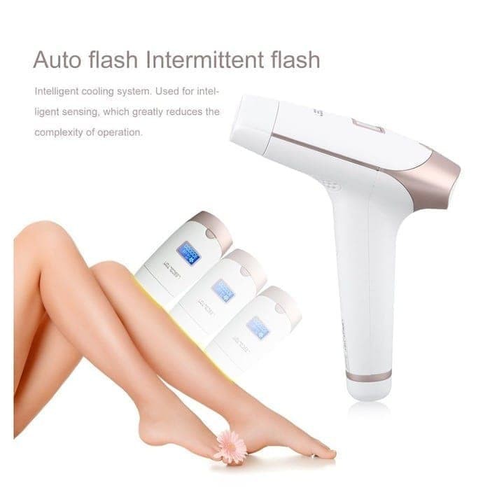 alat kecantikan portable IPL LESCOLTON LCD T009i Hair Removal jerawat skin rejuvenation