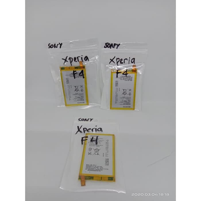 Baterai for type xperia F4 ACC