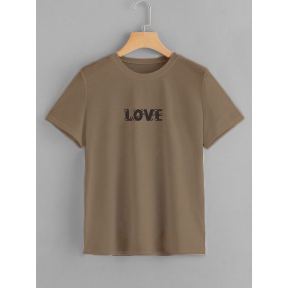 YOURSTYLE1119 - KAOS VALENTINE LOVE KEKINIAN TERLARIS KEREN UNISEX