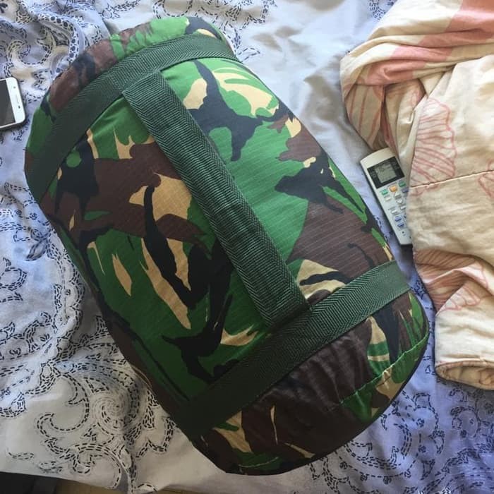 RPM sleeping bag original camo loreng jatah TNI tentara asli waterproof
