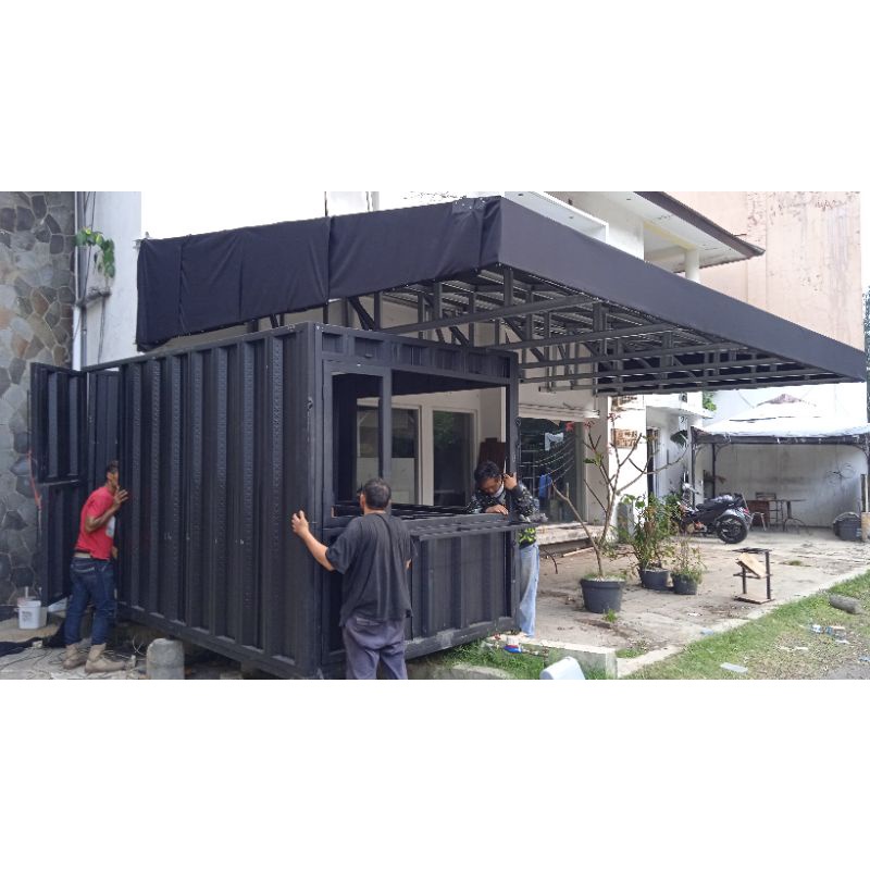 Booth semi container bondek custom #27  PROMO HARGA TERMURAH-