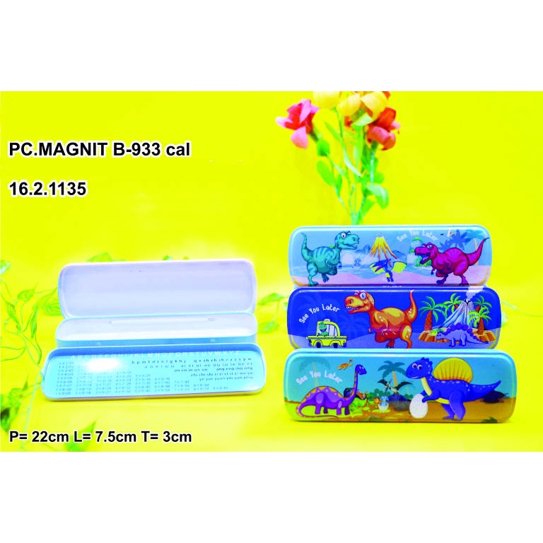 

TEPAK PENSIL ATK PENCIL CASE MAGNIT B-933