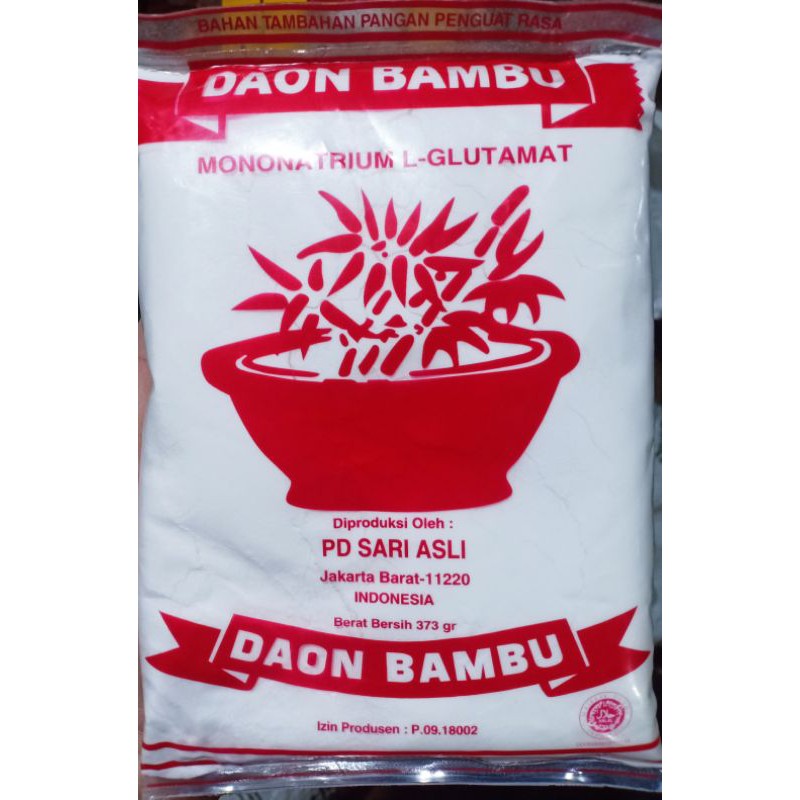 

Penyedap rasa Daun Bambu 373gr