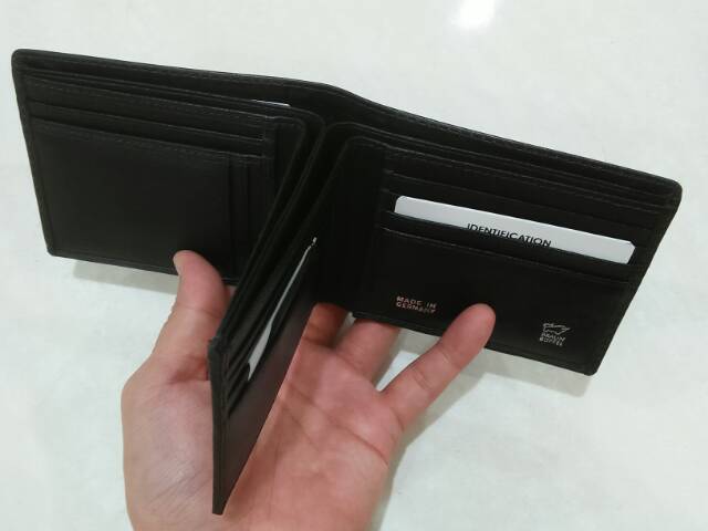 Dompet lipat pendek kulit asli premium