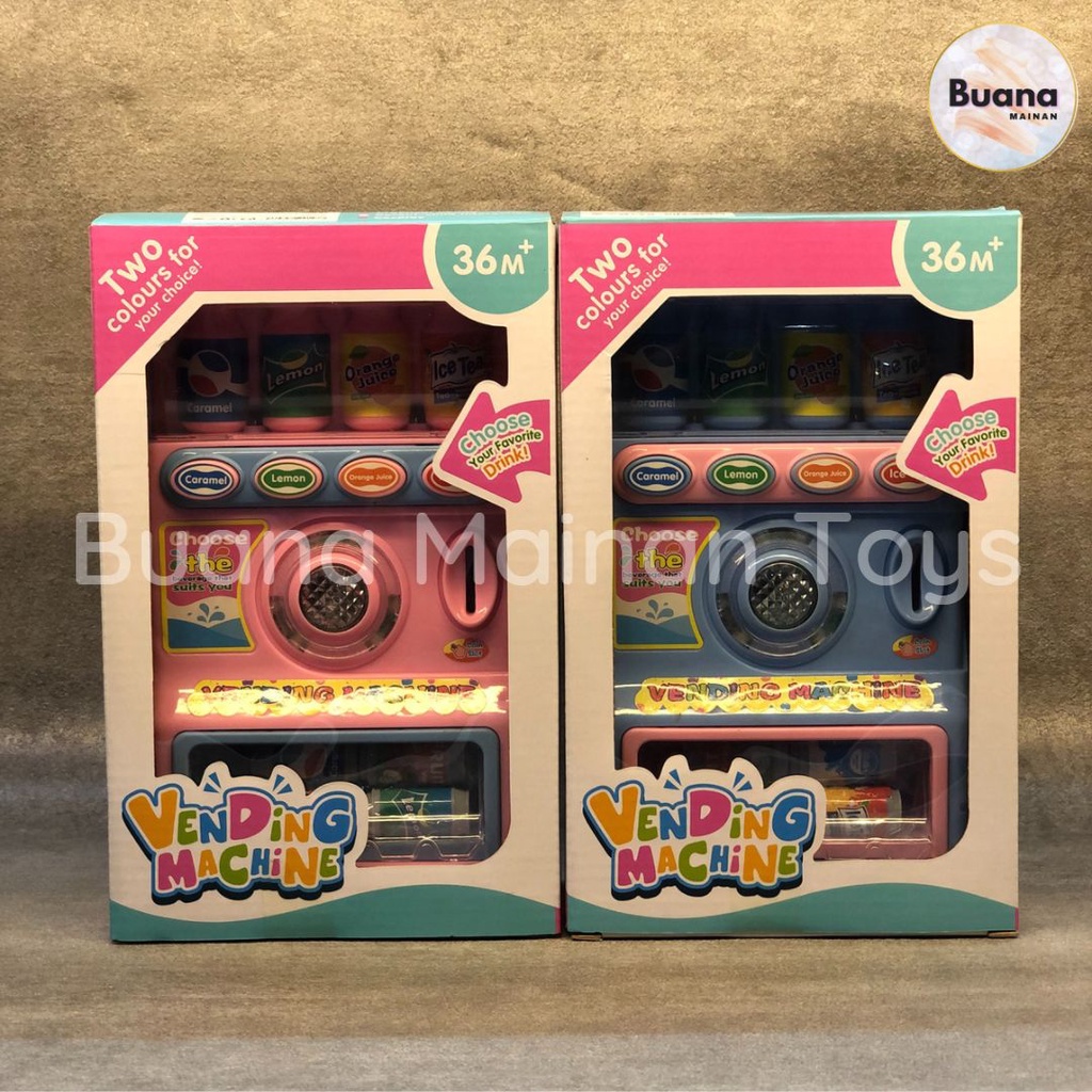 MAINAN FUN TIME VENDING MACHINE TOYS R111 WITH LIGHT AND MUSIC