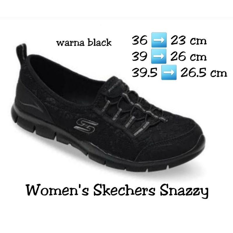 Skechers Gratis - Snazzy Wit shoe 104094 BBK