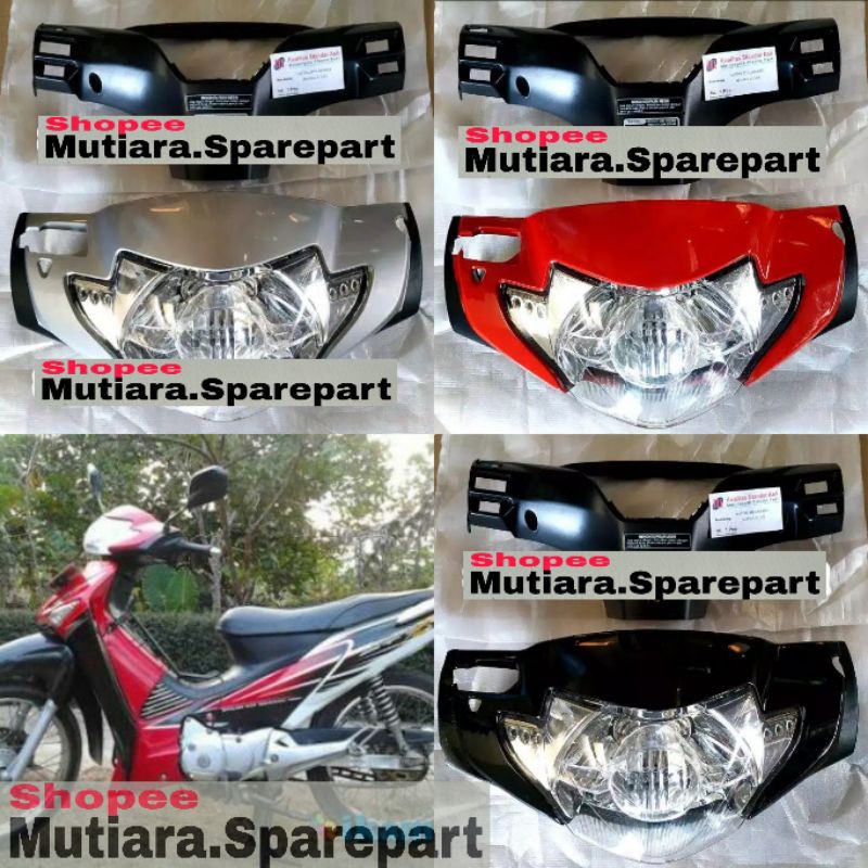Batok Kepala Plus Lampu Supra X 125 Lama 2005 2006