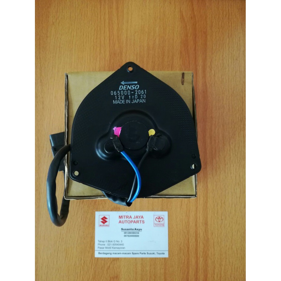 Motor fan AC Great Corolla,Soluna,Baleno