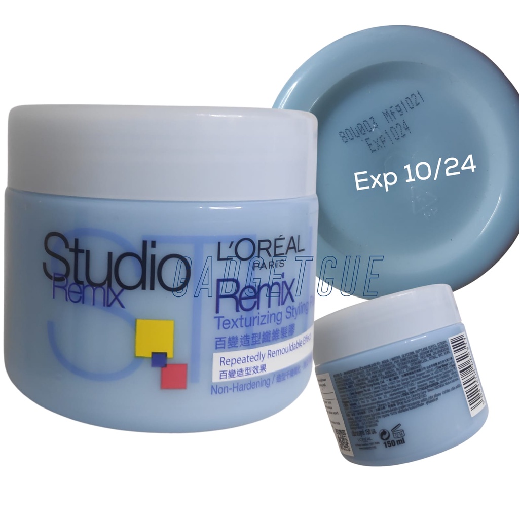 Loreal paris studio Remix Texturizing Hair Styling Cream 150 ml - hair cream krim rambut cream rambu