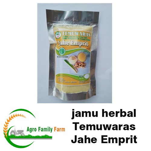 

Jamu herbal jahe emprit alami tanpa pengawet dan pemanis kimia