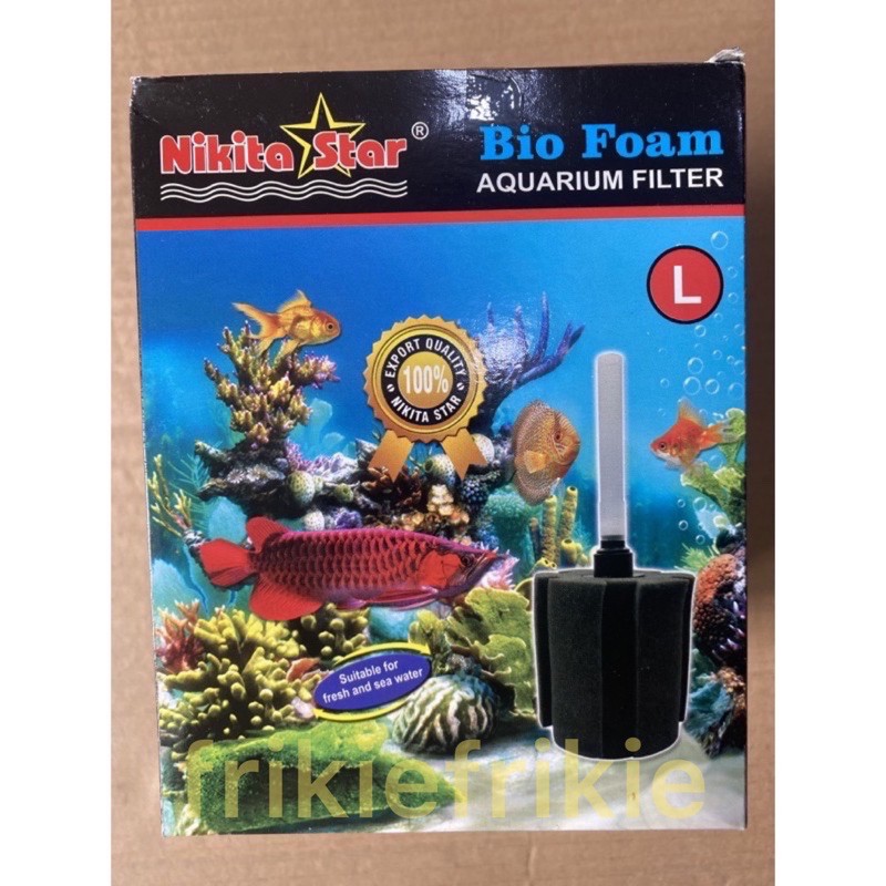 Bio foam filter Nikita aquarium ukuran L