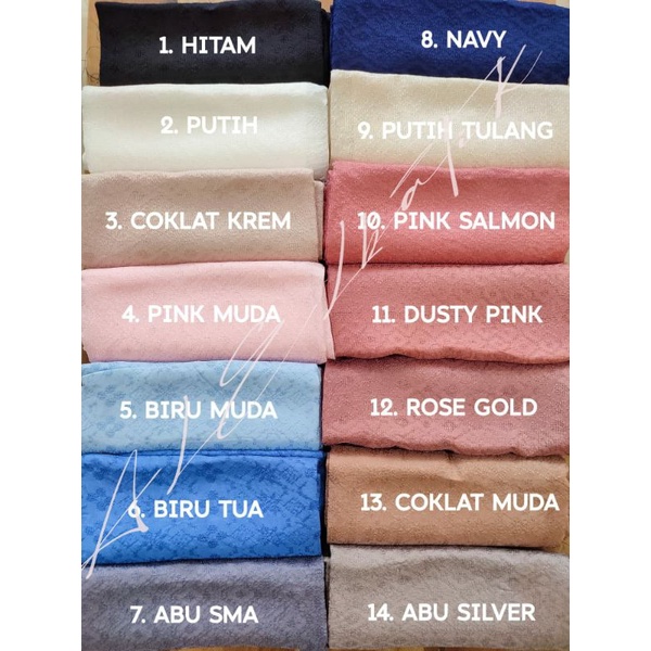 KAIN VISCOSE POLOS (PILIHAN WARNA DIKETERANGAN)