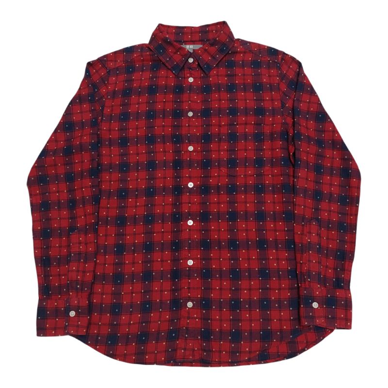 Kemeja Flannel Second /kemeja Uniqlo second /baju flanel second original
