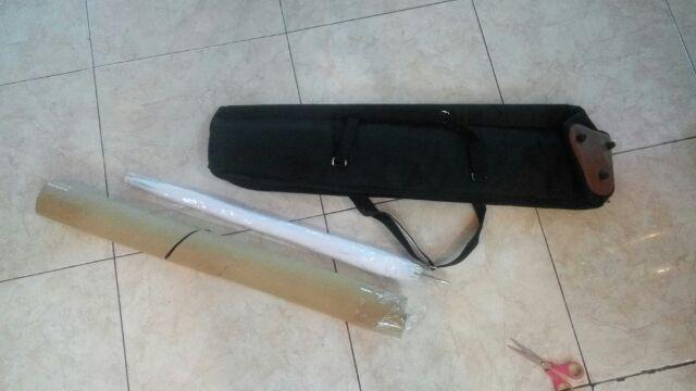 Payung Studio Putih Berkualitas 43in 110cm Translucent Soft White Umbrella Big.