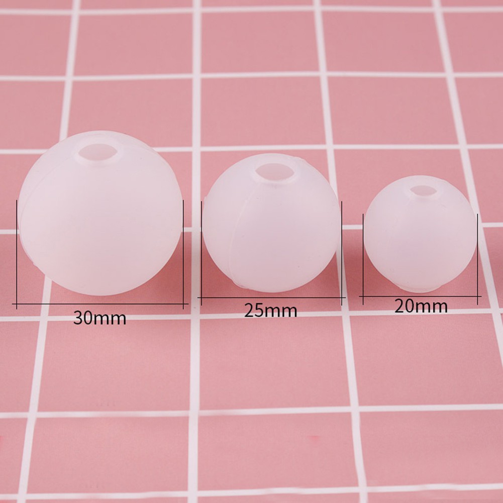 【SALE】20/25/30mm Round Sphere Silicone Mould Resin Molds Handmade Jewelry Tools DIY Jewelry Making