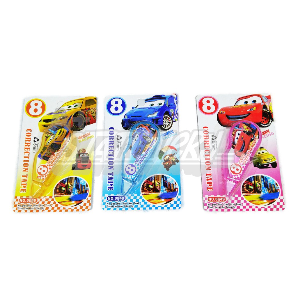 

[A+] Correction Tape / Tip Ex Kertas Cars