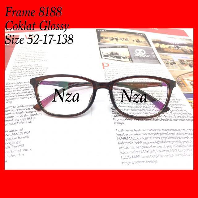 Frame Kacamata Trendy, Kaca mata Anti Radiasi, Kacamata Minus, Kaca mata Pria &amp; Wanita, Kacamata New