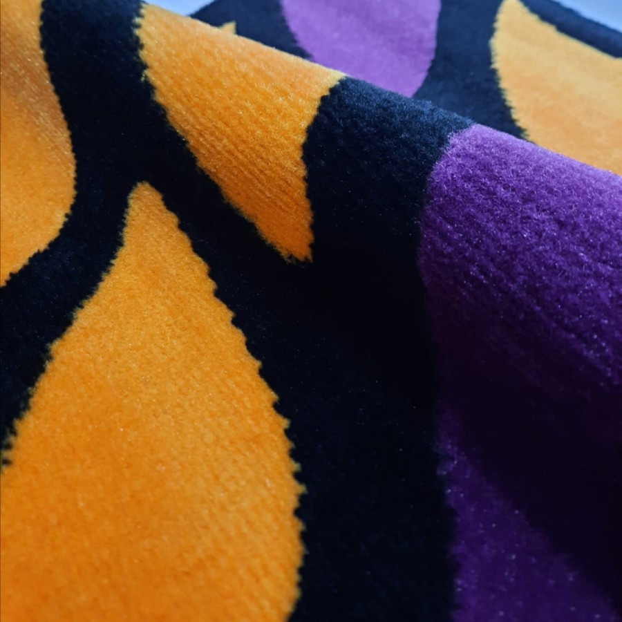 STARDUST Karpet Lantai 160x210 ST PURPLE ORANGE LIMITED EDITION-2