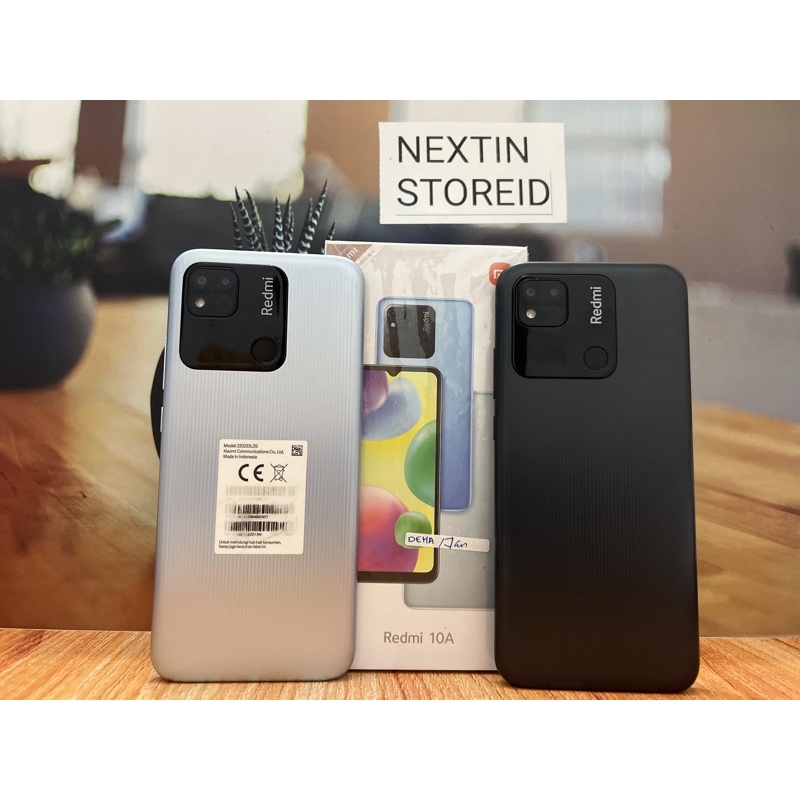 XIAOMI REDMI 10A 3/32 3/64 4/64 SECOND FULLSET BEKAS GARANSI RESMI